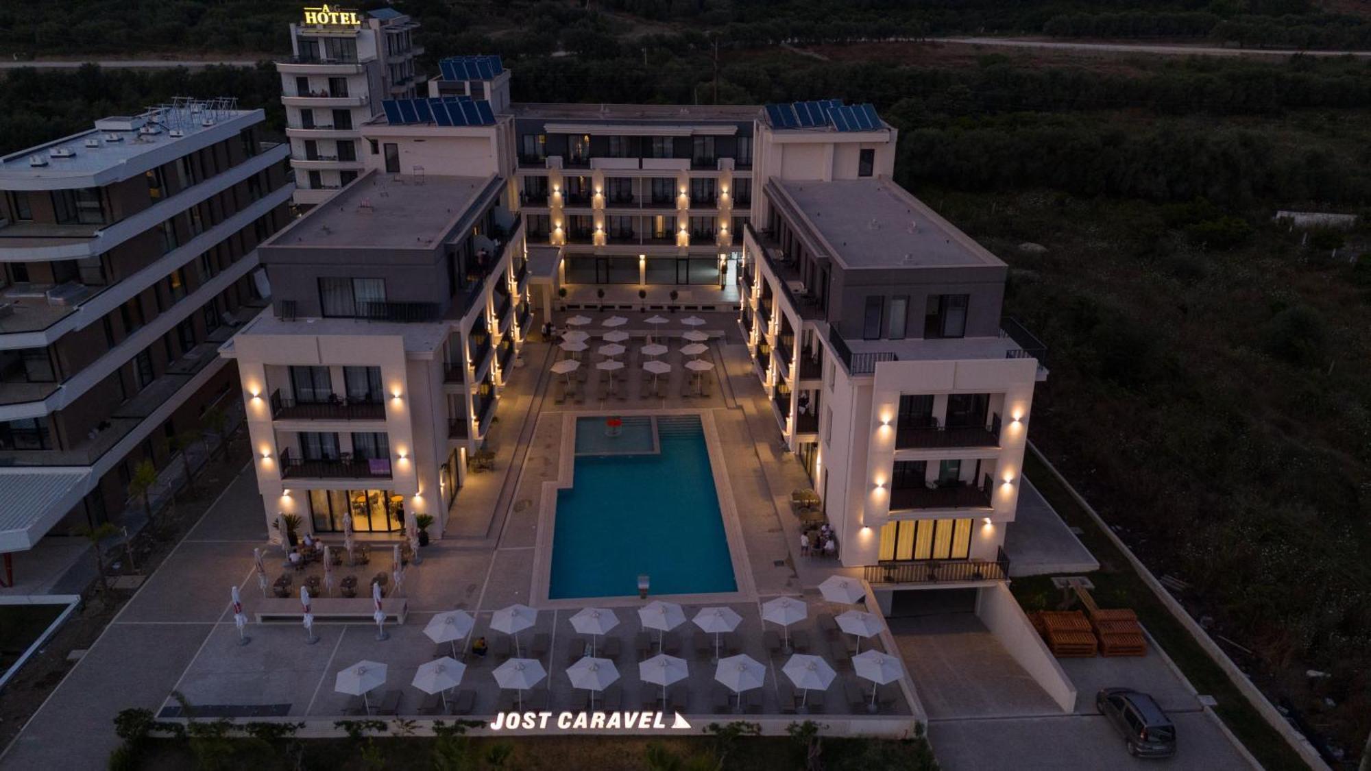 Jost Caravel Hotel Radhimë Eksteriør billede